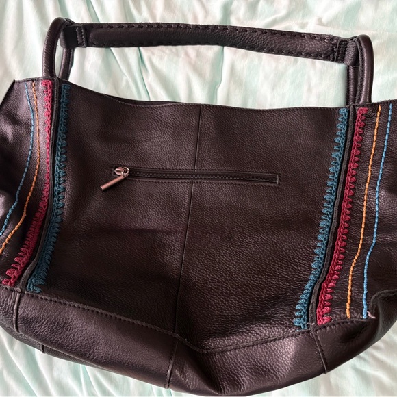 The Sak Brand boho Shoulder Bag with Hobo Shape - Picture 2 of 4